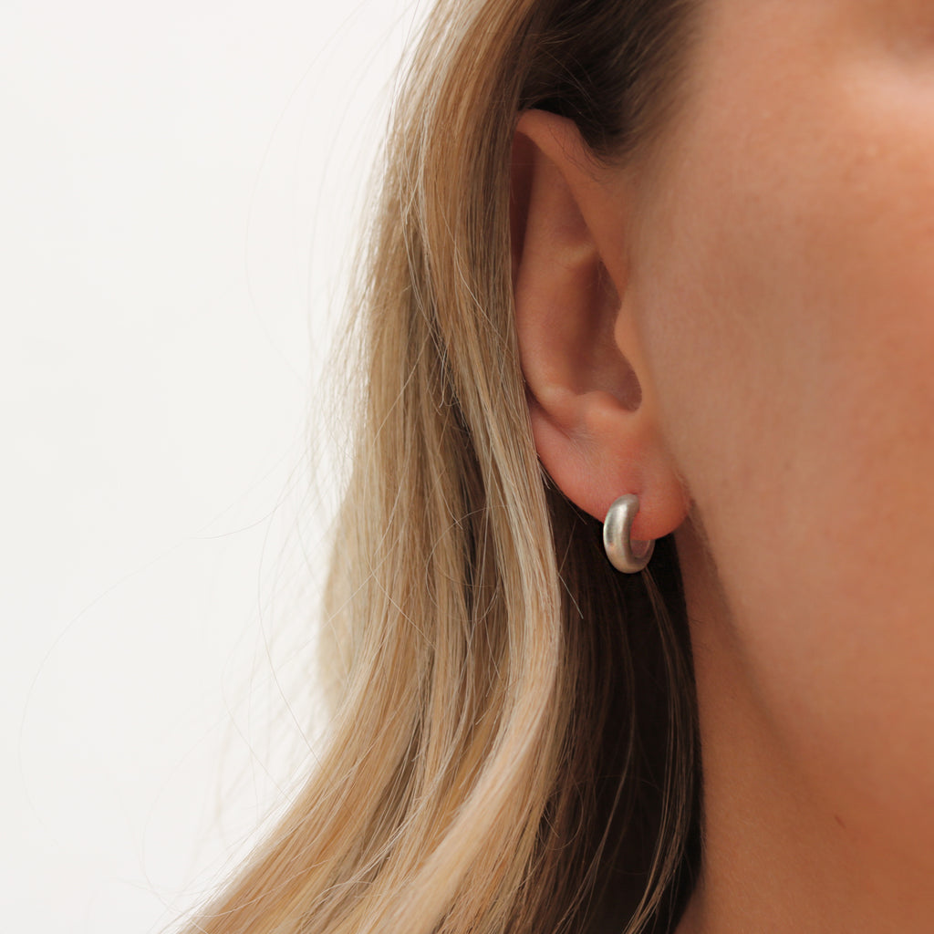 Silverwala Girl's 925 Sterling Silver Hoop Earrings : Amazon.in: Fashion